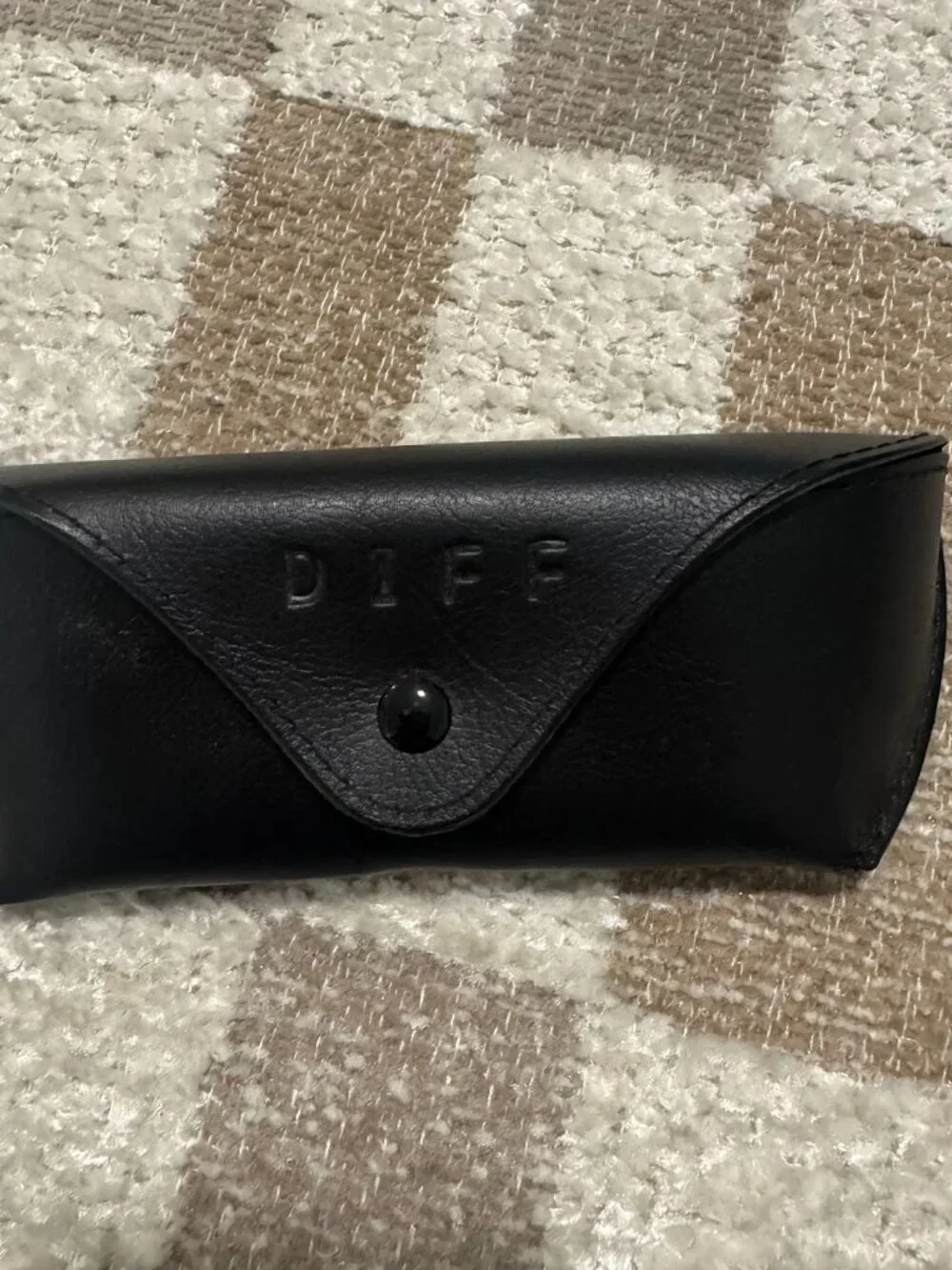 DIFF Eyewear Darren 55mm Polarized Square Sunglasses